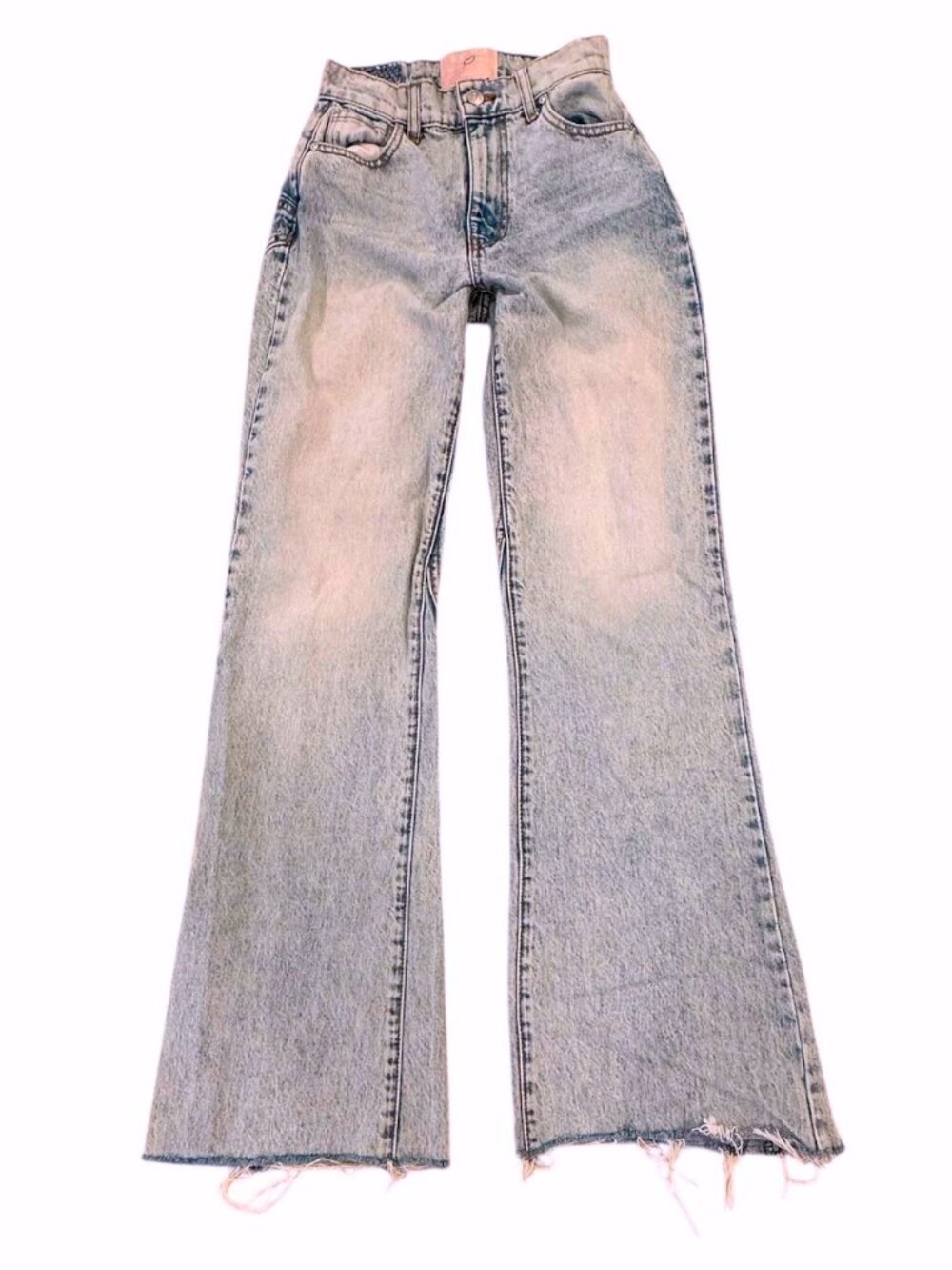 Revice Venus Flare Comet Rough Hem Jeans Size 25w